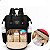 Mochila Maternidade Bebê Grande Bolso Térmico Mamadeira Reforçada Viagem Passeio - Imagem 8