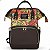 Mochila Maternidade Multifuncional Estampada Floral Grande Capacidade Bolsa Mamãe Bebê - Imagem 3