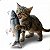 Peixe Elétrico Recarregável Interativo para Gatos USB - Imagem 1