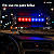 SINALIZADOR GIROFLEX LED ESTROBO VERMELHO E AZUL 12V PARA PARA-BRISA - Imagem 5