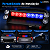 SINALIZADOR GIROFLEX LED ESTROBO VERMELHO E AZUL 12V PARA PARA-BRISA - Imagem 7