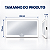 Espelho para Quebra-Sol Carro LED Touch 3 Cores USB-C portatil Branco - Imagem 4