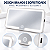 Espelho para Quebra-Sol Carro LED Touch 3 Cores USB-C portatil Branco - Imagem 3