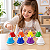 Campainhas Musicais Infantils 8 Notas Coloridas Método Montessori - Imagem 5