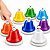 Campainhas Musicais Infantils 8 Notas Coloridas Método Montessori - Imagem 1