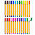 Kit 24 Canetas Coloridas Ponta Fina 0,4mm Fine Line para Desenho e Escrita - Imagem 5