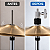 Presilha Universal Hi-Hat Chimbal Bateria Cromada 8 mm - Imagem 2