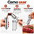 Seringa Injetora Tempero Recheio Carne Frango Kit 3 Agulhas - Imagem 8