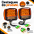 Par de Faróis LED 13 LEDs para Empilhadeira – Sinalização de Seta e Ré 12V/24V - Imagem 6