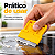 Raspador de Adesivos e Cola com Lâmina Retrátil – Removedor de Resíduos Compacto Amarelo - Imagem 8