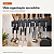 Suporte Organizador de Parede para Cozinha com Porta-Facas e Ganchos - Imagem 3
