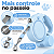 Guia Retrátil Cachorro azul 5m Até 25kg LED Com Porta Cata Caca - Imagem 2
