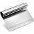 Espátula Cortador Raspador De Massa Inox Com Régua 15cm - Imagem 1