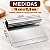Espátula Cortador Raspador De Massa Inox Com Régua 15cm - Imagem 3