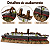 Enfeite Para Aquário Navio Titanic Naufragado 2 Partes - Imagem 5