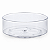 Organizador Giratório 360 Transparente Redondo 23cm - Imagem 4