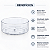 Organizador Giratório 360 Transparente Redondo 23cm - Imagem 2