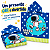 Toalha Poncho Infantil Capuz astronauta Praia Piscina - Imagem 9