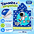 Toalha Poncho Infantil Capuz astronauta Praia Piscina - Imagem 10