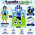 Toalha Poncho Infantil Capuz futebol Praia Piscina - Imagem 2