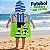 Toalha Poncho Infantil Capuz futebol Praia Piscina - Imagem 3