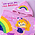 Toalha Poncho Infantil Capuz princesa rosa Praia Piscina - Imagem 8