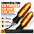 Par Pisca Seta Led Sequencial Rosca CB Twister CB300 XRE300 - Imagem 2