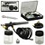Kit Completo Aerógrafo Pistola de Pintura Profissional Lorben 0,35mm 2 Cubas Vidro - Imagem 3