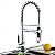 Torneira Gourmet Lorben 50cm Monocomando Misturador Bancada Pia Cozinha Spray Flexível - Imagem 1