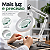 Lupa Luminária Estética Mesa Profissional 120 Led Alto Brilho 220V Depilação Tatuagens - Imagem 5