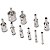 Kit 10 Broca Serra Copo Diamantadas Lorben 6 a 30mm Fura Vidro Mármore Piso Cerâmica Granito - Imagem 5