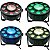 Canhão de Luz 10 Led Par 9x3W 1x30W RGB+W Profissional Festa Balada DMX - Imagem 4