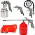 Kit para Compressor Lorben com 5 peças Pistola de Pintura Aerógrafo Acessórios - Imagem 1