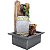 Fonte de Água Decorativa Resina Cascata Iluminação de Led - Imagem 5