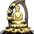Fonte de Água Decorativa Resina Cascata Iluminação de Led Buda - Imagem 2