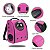 Mochila Astronauta Canguru Lorben Visor Transparente Bolsa Transporte Pet Cães Gatos - Imagem 7
