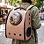 Mochila Astronauta Canguru Lorben Visor Transparente Bolsa Transporte Pet Cães Gatos - Imagem 10