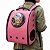 Mochila Astronauta Canguru Lorben Visor Transparente Bolsa Transporte Pet Cães Gatos - Imagem 4