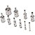 Kit 10 Brocas Serra Copo Diamantadas 6 a 50mm Fura Vidro Mármore Piso Cerâmica Granito - Imagem 4