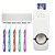 Dispenser para Creme Pasta Dental e Suporte para 5 Escovas Lorben - Imagem 1