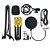 Kit Microfone Estúdio Completo BM800 Lorben + Pop Filter + Aranha + Braço Articulado - Imagem 1