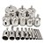 Kit 21 Brocas Diamantadas 6 a 60mm Lorben Serra Copo Fura Vidro Mármore Piso Cerâmica Granito - Imagem 3