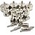 Kit 21 Brocas Diamantadas 6 a 60mm Lorben Serra Copo Fura Vidro Mármore Piso Cerâmica Granito - Imagem 1