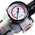 Filtro Regulador de Ar Separador de Água 5/8 Lorben 145psi SFR300 Manômetro - Imagem 3
