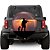 Capa de Estepe Personalizada para Ecosport Crossfox Caçador Cão Por do Sol - Imagem 3