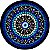 Capa de Estepe Personalizada para Ecosport Crossfox Aircross Mandala Olho Grego - Imagem 1