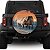 Capa Personalizada para Estepe Ecosport Crossfox Estampa Cavalos na Praia - Imagem 3
