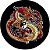 Capa de Estepe Personalizada para Ecosport Crossfox Aircross Dragão Yin Yang - Imagem 1