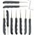 Kit Micha Profissional Chave Mestra 9 Peças Lorben Inox Carro Cadeado - Imagem 2