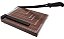 Guilhotina Lorben Base Madeira 30cm 10 Folhas Papel A4 B5 A5 B6 B7 Corte Reto - Imagem 7